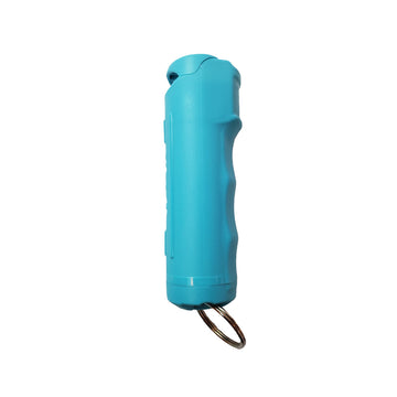 Teal pepper spray for self-defense